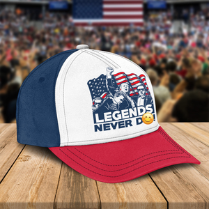 Donald Trump 2024 Never D**! Legends Classic Cap HO82 63124