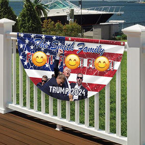 Fi**t Fi**t Fi**t Legends Never D** Donald Trump Non-Pleated Fan Flag HO82 63284