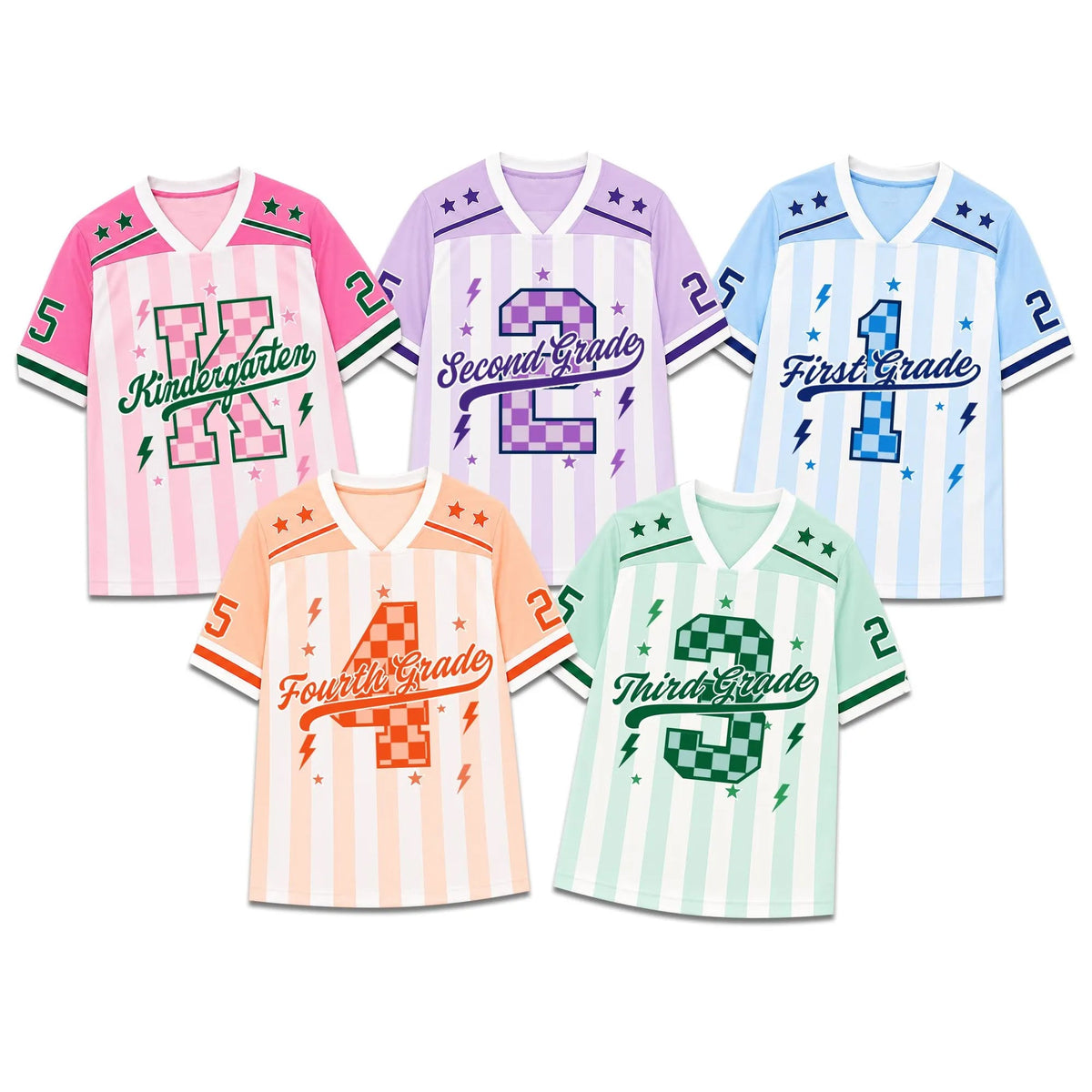 Personalized Teacher Jersey Shirt, Custom Grade & Name, Back To School Gift HA75 921862