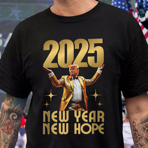 Funny Trump New Year New Hope Inauguration Party Celebration Dark Shirt LM32 65091