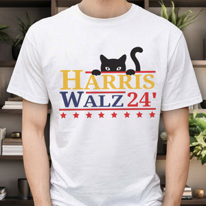 Harris Walz 2024 Cat Bright Shirt TH10 63347