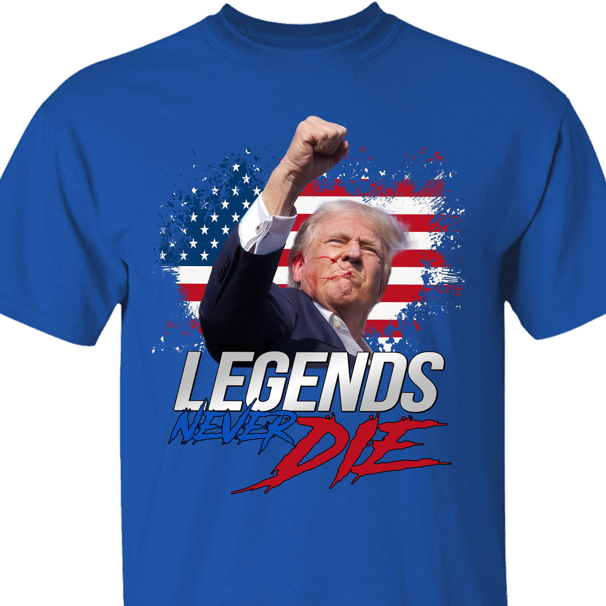 Trump Legends Never D** | Trump Fi**t 2024 Shirt Pennsylvania Rally | Shirt Dark C1116 - GOP