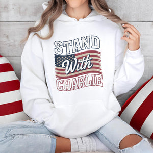 Stand With Charlie Kirk - Great American Patriot Bright Shirt LM32 65511