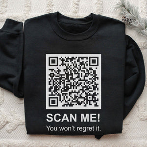 Funny Trump QR Code Dance - Scan me! Dark Shirt HA75 64178