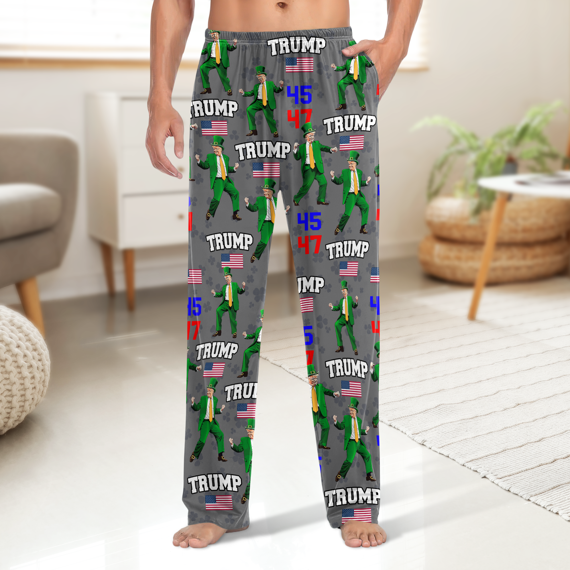 Trump Irish Dancing - Perfect Pajamas For Party Day LM32 65183