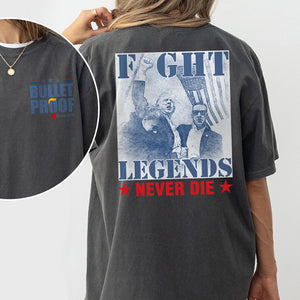 Fi**t Legends Never D** Trump President 2024 Front And Back Shirt HO82 63184