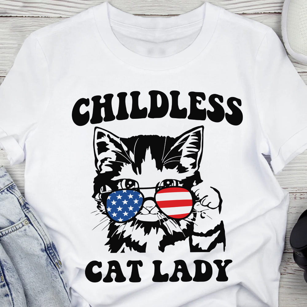 Childless Cat Lady Kamala Harris Bright Shirt HO82 65066