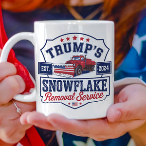 Trumps Snowflake 2024, Snowflake Removal Trump White Mug HA75 67166