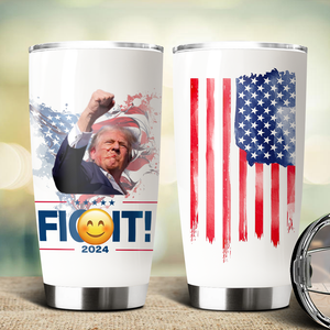 Donald Trump Fi**t For America Fat Tumbler TH10 63417