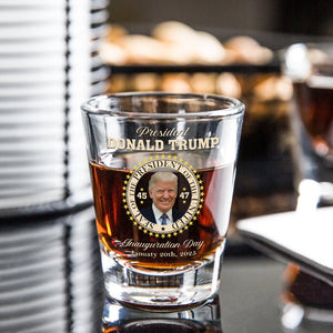 President Donald Trump Shot Glass HA75 63960