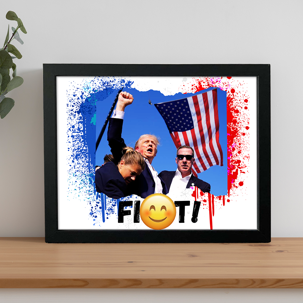 Donald Trump Fi**t For America Picture Frame TH10 63425