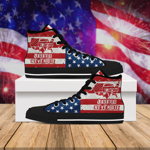 Legends Never D** Trump 2024 High Top Shoes HO82 63282