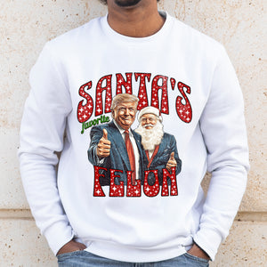 Santas Favortite Felon Distressed Bright Shirt HO82 65236