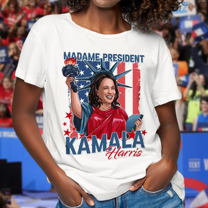 Madame President Kamala Harris 2024 Bright Shirt HA75 63504