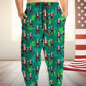 Trump Dancing Trump Irish St. Patrick's Day Sweatpants N304 HA75 67198