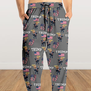 President Trump 45th & 47th Sweatpants Trump Dancing Funny Gift N304 HA75 67142