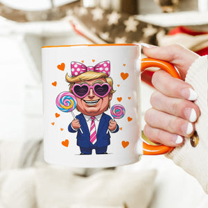 Funny Trump Valentine's Day Gift Political Accent Mug LM32 65217