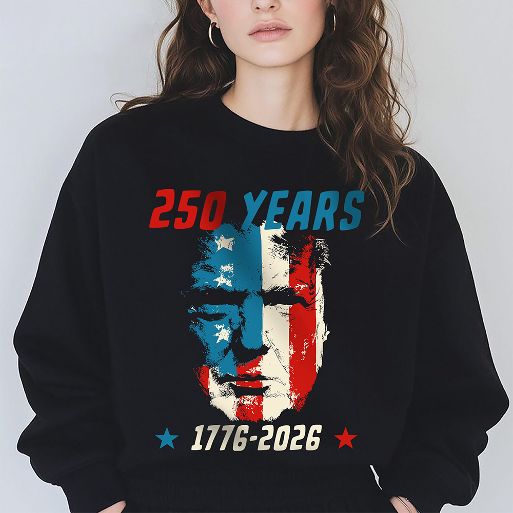 Donald Trump 250 Years 1776 - 2026 Dark Shirt TH10 898683