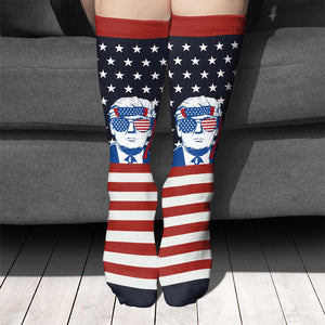 Personalized Together We Can Create Change US Election Middle Tube Socks HO82 65504