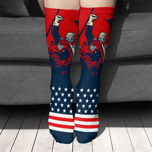 Trump Rally Trump Fight Socks HO82 65516