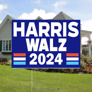 Kamala Harris Walz 2024 Yard Sign TH10 63517