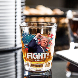 Trump Fight For America Shot Glass TH10 64141