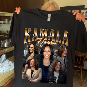 Kamala Harris 2024 Let's Finish the Job Bootleg Vote Democrat Shirt HO82 63390