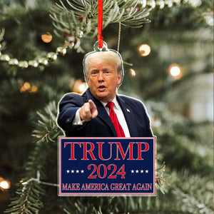 Trump 2024 Make America Great Again Acrylic Ornament HO82 65408