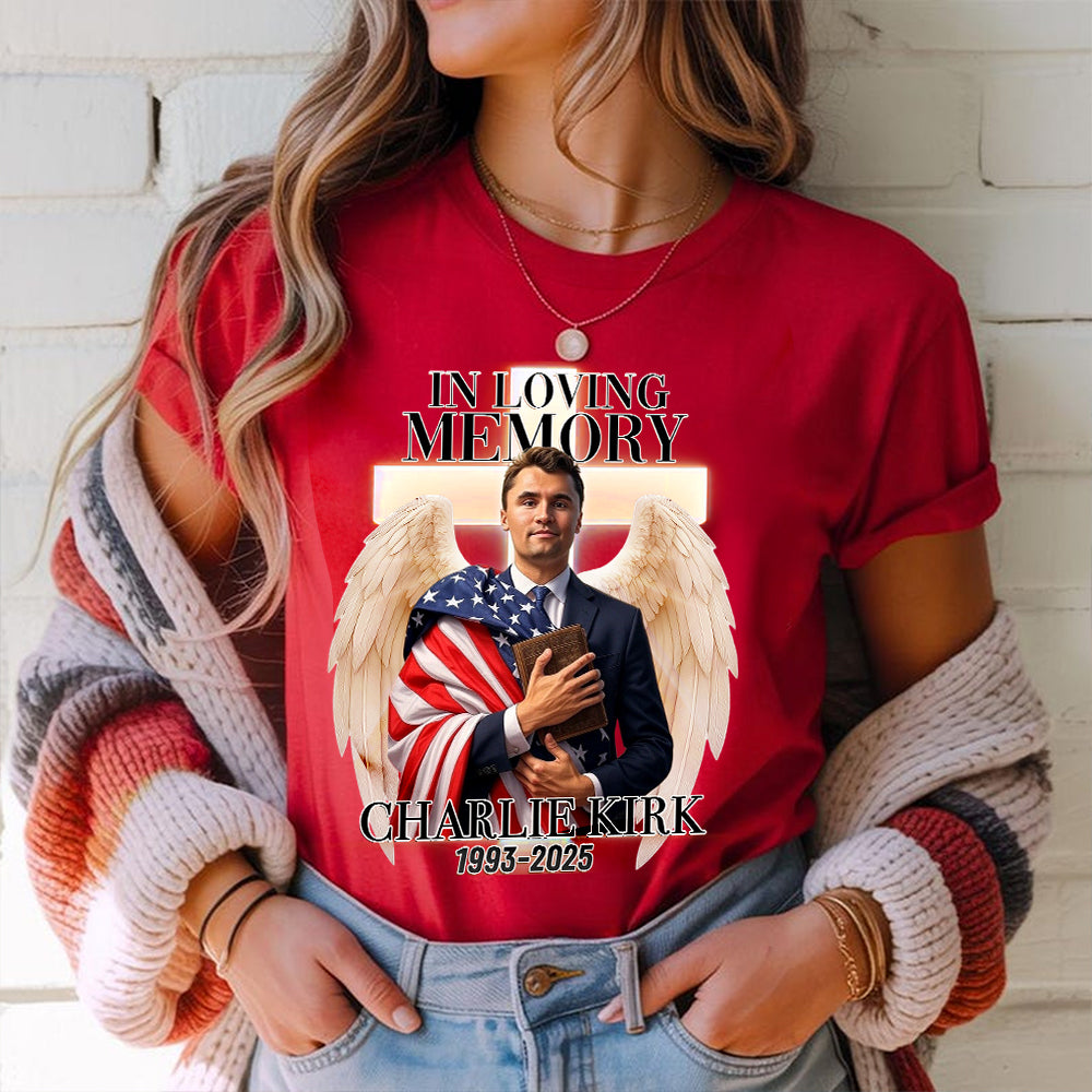 Charlie Kirk In Loving Memory Bright Shirt HO82 N369 66022