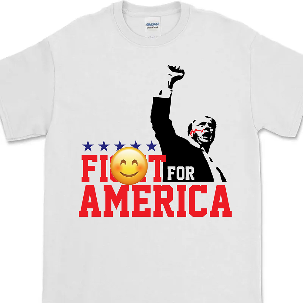 Fi**t For America Shirt | Trump Sh*t Fi**t Shirt | Donald Trump Shirt Bright C1110 - GOP