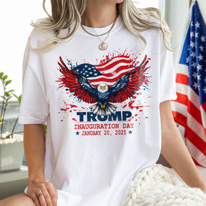 Trump MAGA Patriotic Eagle Inauguration Day Bright Shirt LM32 65225