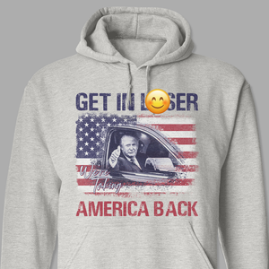 Custom Photo Get In L*ser America Back Shirt TA29 62469