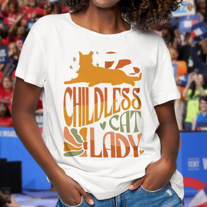 Childless Cat Ladies For Kamala Bright Shirt HA75 63516