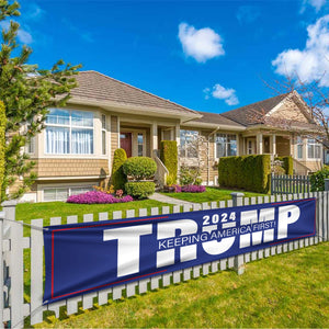 Trump 2024 Keep America First Banner TH10 63209