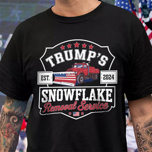 Trumps Snowflake 2024, Snowflake Removal Trump Dark Shirt HA75 67162