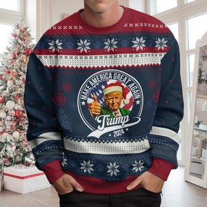 Donald Trump Make America Great Again Ugly Sweater TH10 64085