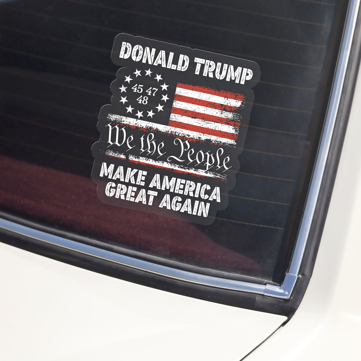 We The People, Make America Great Again Car Window Decal Sticker TH10 64629