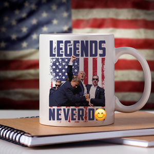 Legend Never D** Donald Trump Mug TH10 63151