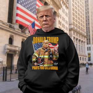 Donald Trump Prays for California Dark Shirt California Strong 2025 Shirt CH07 67280