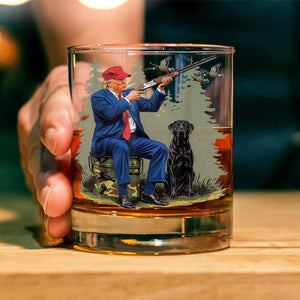 Trump Duck Hunting Whisky Glass HA75 63926