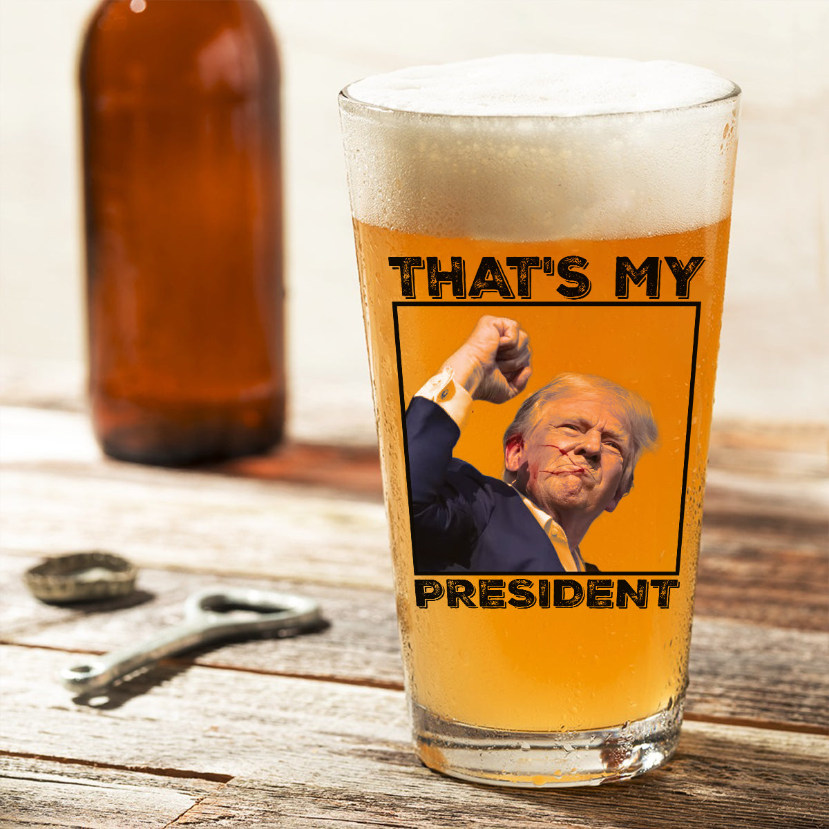 That's My President Donald Trump Beer Glass TH10 63131