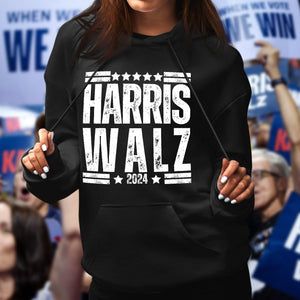 Harris Walz 2024 President For Female Dark Shirt HO82 65080