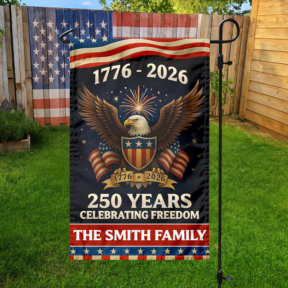 250 Years American Anniversary Flag 250th Anniversary USA Garden Flag CH07 910046