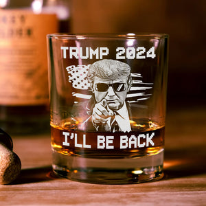 I've Come Back Trump - Love For Our Country Is What Matters Most Rock Glass HA75 63769