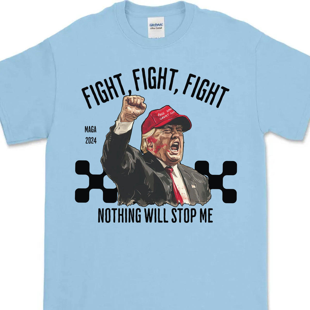 Nothing Will Stop Me | Trump Fi**t 2024 Shirt Pennsylvania Rally | Shirt Bright C1117 - GOP