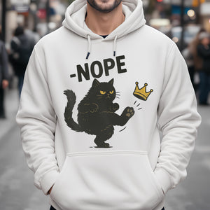 Nope King Since 1776 Black CAT Bright Shirt