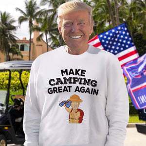 Make Camping Great Again Bright Shirt TH10 64147