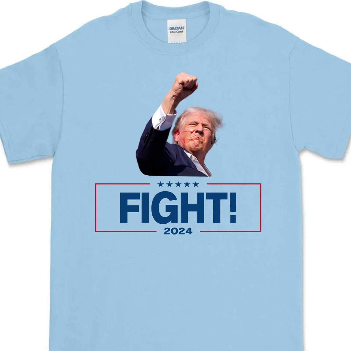 Trump Fi**t 2024 Shirt Pennsylvania Rally, Shirt Bright C1112 - GOP