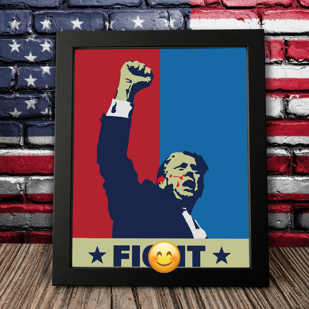 President Trump Fi**t Picture Frame DM01 63185