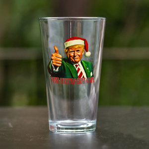 Make Christmas Great Again With Trump Beer Glass HA75 63661